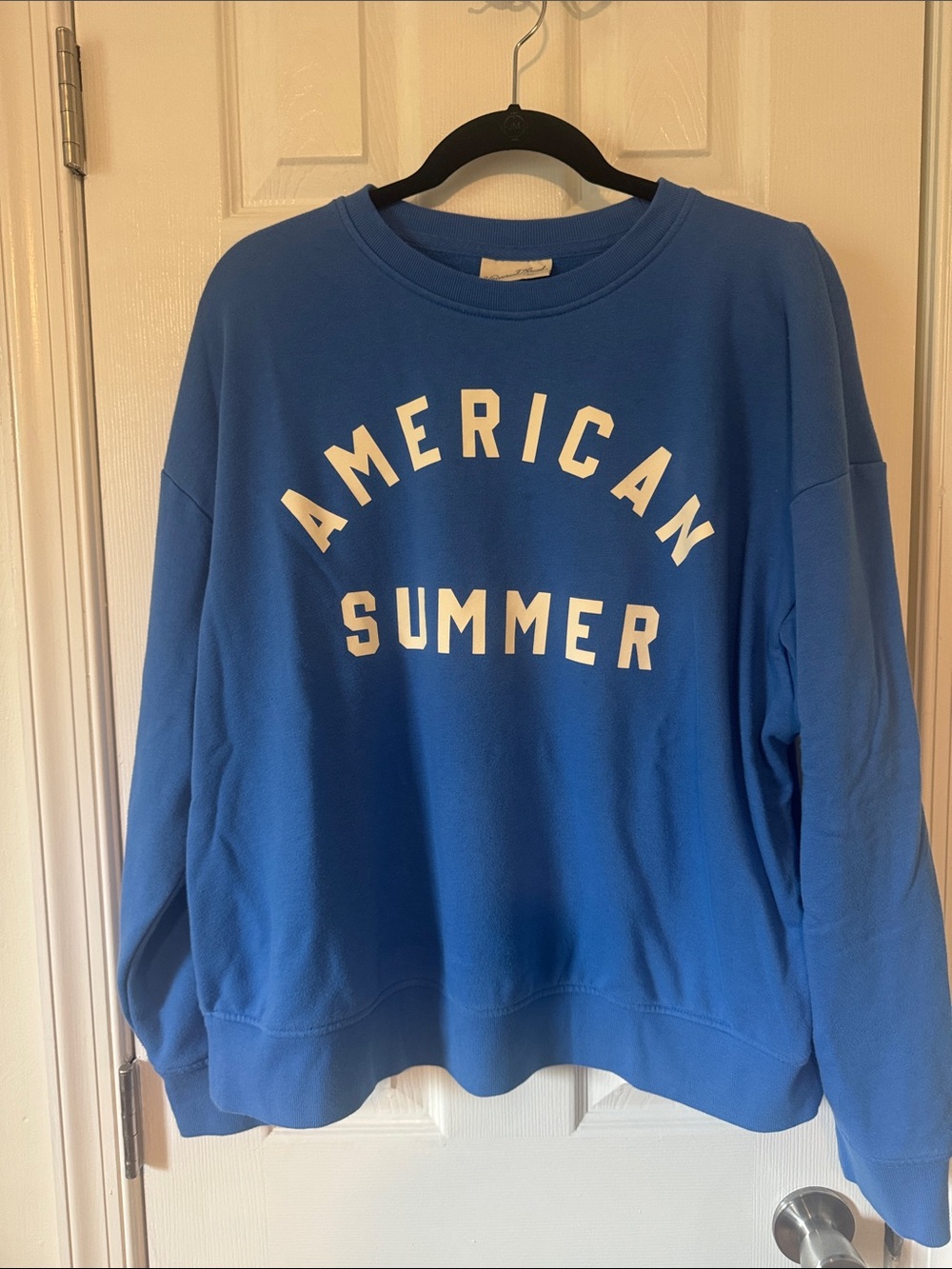 Universal Thread Blue "American Summer" Graphic Sweatshirt